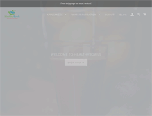 Tablet Screenshot of healthybowls.com